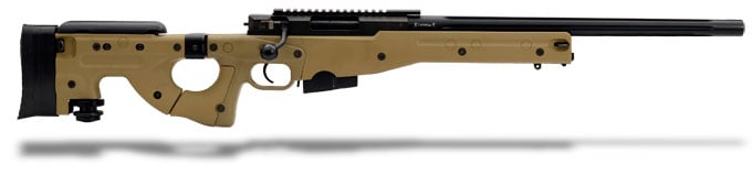 Accuracy International AW .308 20' Fluted No Muzzle Brake, Pic Rail, Folding Stock, Butt Spike, Dark Earth