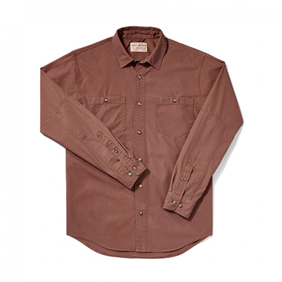Filson Buckhorn Field Shirt RedClay XL FCO-004046 FIL-10739-RedClay-XL|FIL-10739-RedClay-XL