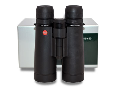 Leica Duovid 10-15x50 Black Binocular - DA307