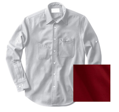 Filson Mens XS Red Wool Scout Shirt 10388-AR