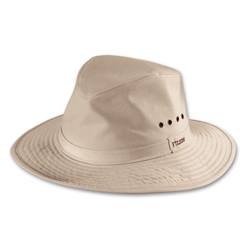 Filson XL Desert Tan Summer Packer Hat 60030
