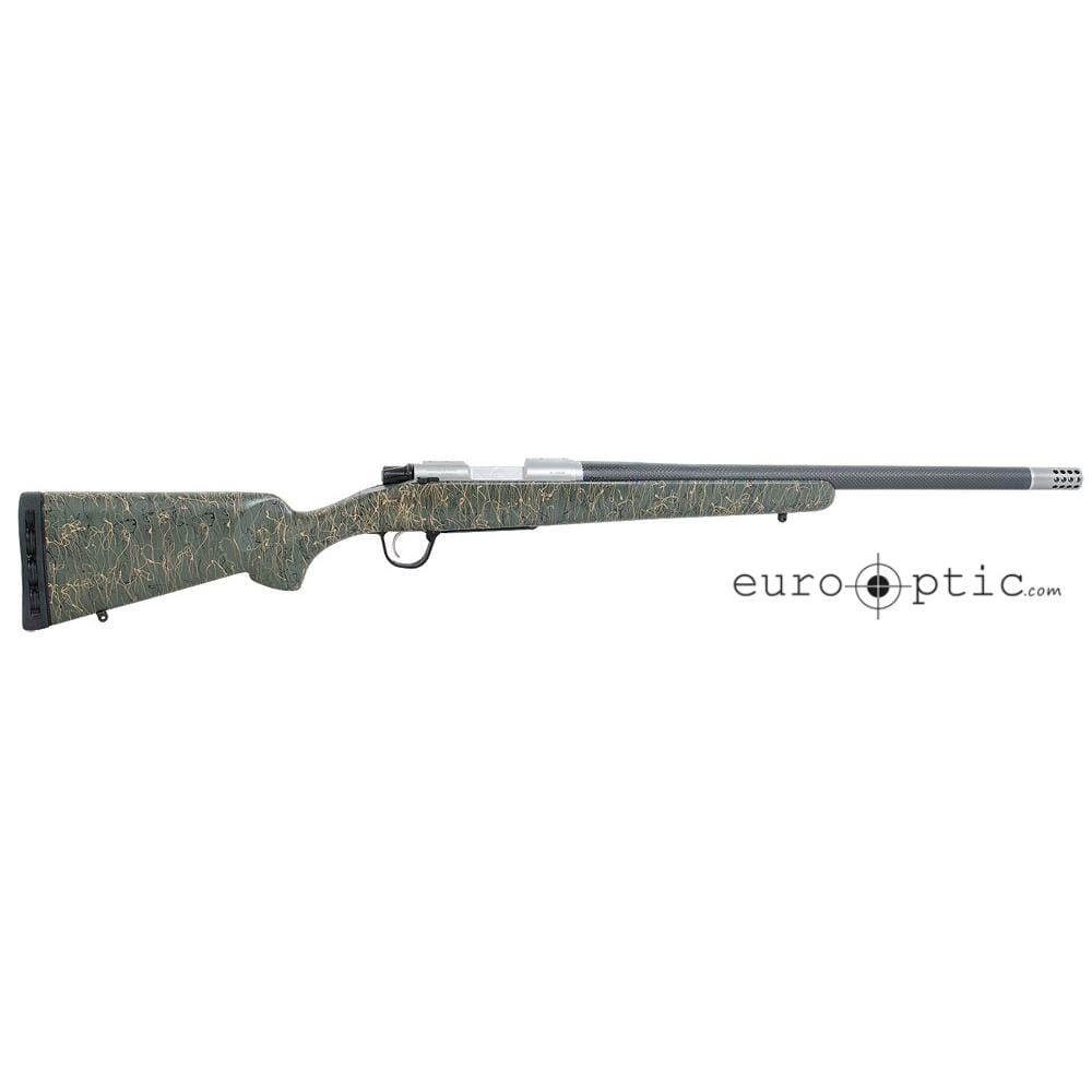 Christensen Arms Ridgeline 6.5 Creedmoor 20" 1:8 Green w/ Black & Tan Webbing LH Rifle 801-06006-01