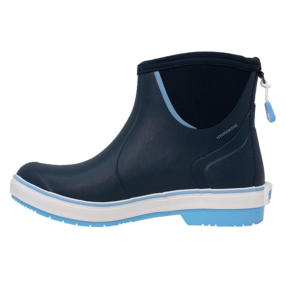 Dryshod Slipnot Deck Boot Navy/Lt Blue Size 8 Boots SLN-WA-NV-W08