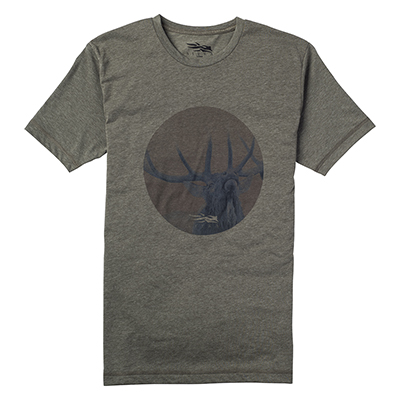 Sitka Born in Montana Tee SS Pyrite Small|20032-PY-S