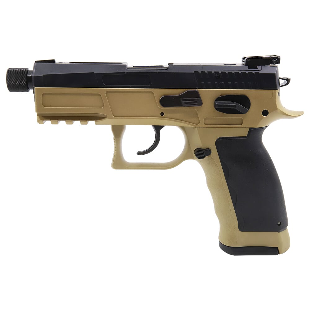 B&T USED MK II 9mm 4.3" MS FDE Pistol w/(1) 17rd Mag BT-510001-CT - Store Display, As New Condition UA4636 For Sale