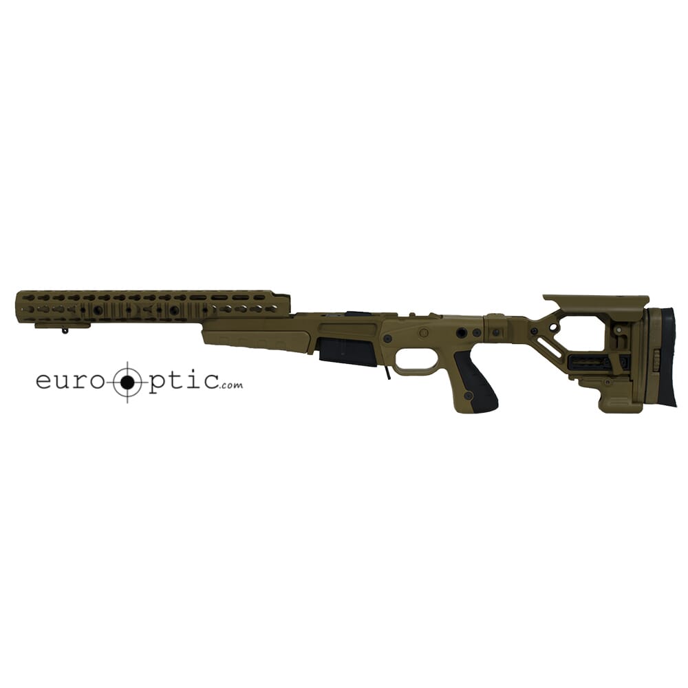 Accuracy International AX AICS Chassis REM 700 SA .308 13" forend tube Dark Earth 26712PFD
