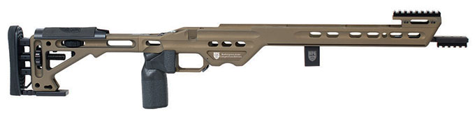 Masterpiece Arms BA Comp Chassis Tikka SA RH Burnt Bronze
