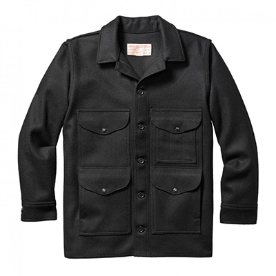 Filson Xlong Mackinaw Cruiser Black 44 10044