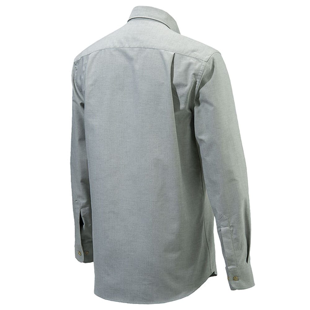 Beretta Classic Oxford Button-Down Shirt Green Tattersall 41 LU551T1100077541