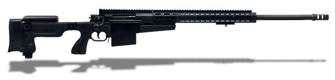 AX .338 Lapua 27" Barrel, Standard Brake, Black, Pistol Grip, Butt Spike, Sling Loop, Fixed Butt, F