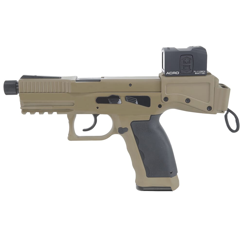 B&T USW-A1 9mm 4.3" Bbl Coyote Tan 17rd Pistol BT-430003-CT