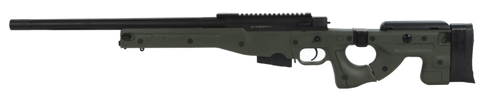 Accuracy International AW .308 20" Fluted Barrel Green Folding Stock