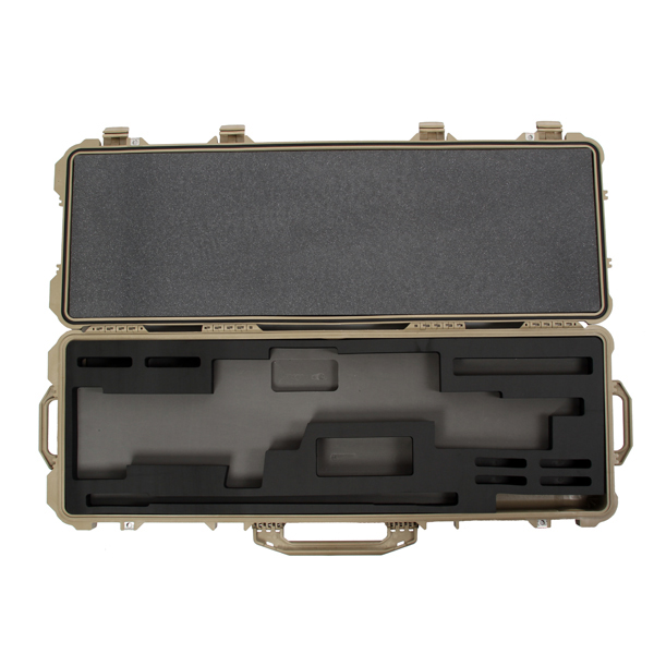 Pelican custom hard case for Desert Tech SRS Desert Tan - Desert Tech