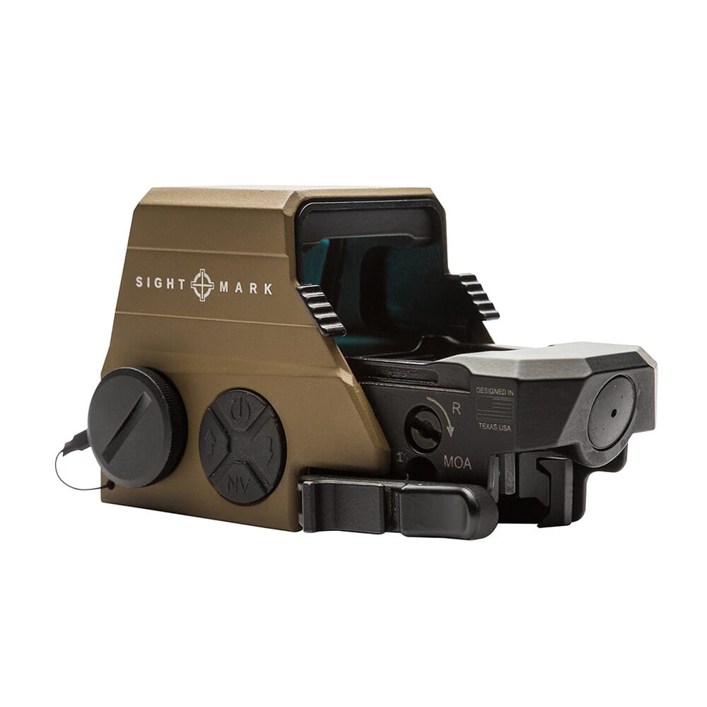 Sightmark Ultra Shot M-Spec LQD 65 MOA Circle Dot Crosshair Reflex Sight - Dark Earth SM26034DE