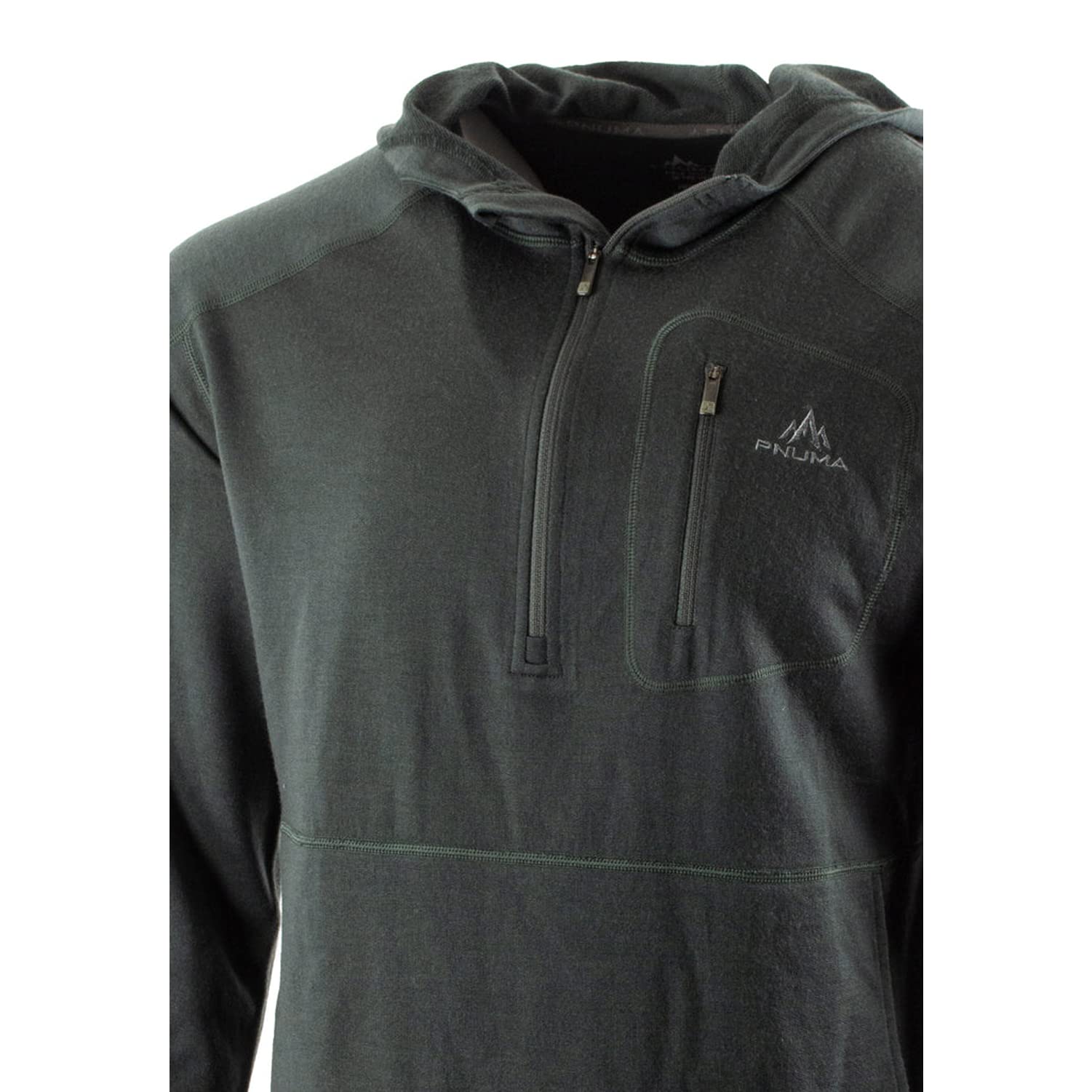 Pnuma Outdoors Merino Gunnison Hoodie Beluga XL GU-HD-BE-XL