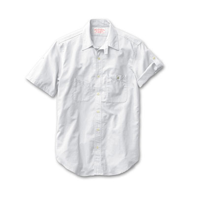 Filson Mens XS White Short Sleeve Scout Shirt 10384-WH