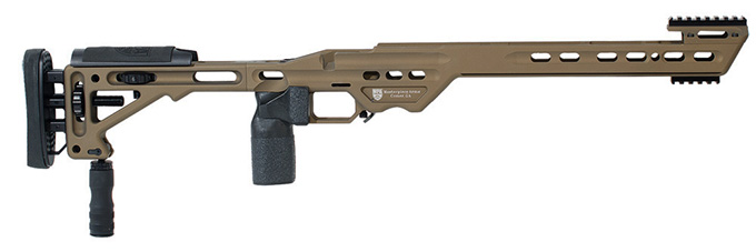 Masterpiece Arms BA Chassis Savage SA RH Burnt Bronze