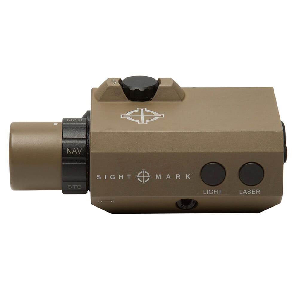 Sightmark LoPro Mini Combo Flashlight and Green Laser Sight - Dark Earth SM25012DE