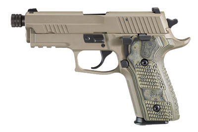SCORPION, Elite, Flat Dark Earth Finish, Beavertail, SRT, SLITE, Hogue Extreme G10 Grips---Same as P E29R-9-SCPN-TB