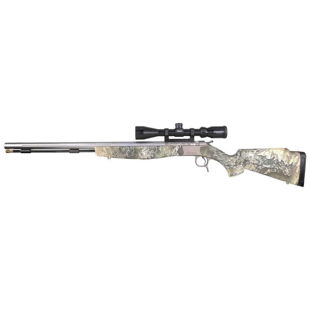 CVA OPTIMA V2 .50 Cal 26" 1:28" Bbl SS/Excape Break Action Inline Muzzleloader w/KonusPro 3-9x40 BDC, DuraSight Mounts, & Soft Case PR2040SSC