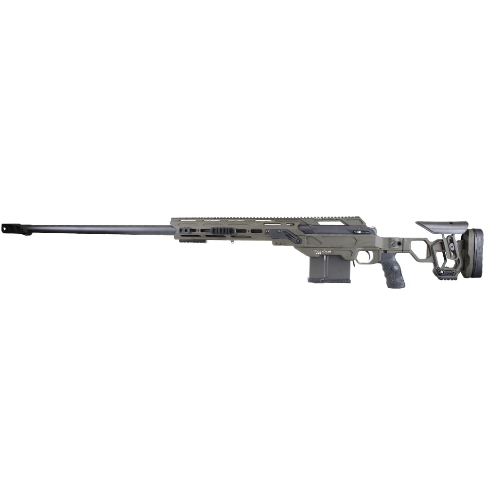 Cadex Defense Shadow Defense .375 CheyTac 36" 1:7" 7/8"-24 TPI Bbl Hybrid OD Green-Black (HOD) Rifle w/MX1 Muzzle Brake, 40MOA Top Rail & Type A Tacti