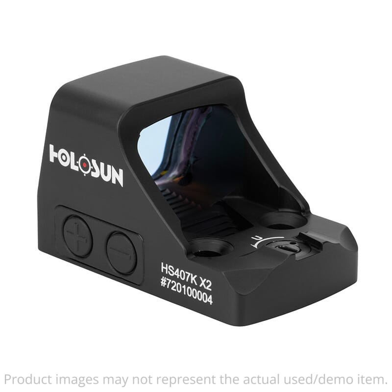Holosun USED HE407K-GR-X2 6MOA Green Dot-Only Open Reflex Sight w/ Shake Awake HE407K-GR-X2 UA5269