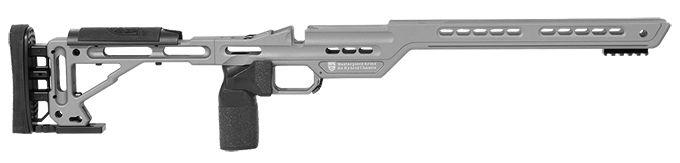 Masterpiece Arms BA Hybrid Chassis Rem700 SA RH Gunmetal