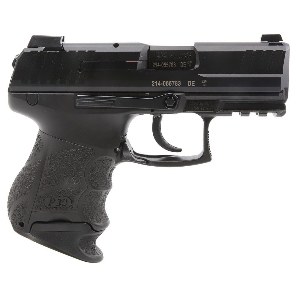 HK P30SK V1 9mm 3.27" Bbl "Light" LEM DAO Subcompact Pistol w/(1) 15rd Mag, (2) 12rd Mags & Night Sights 81000822