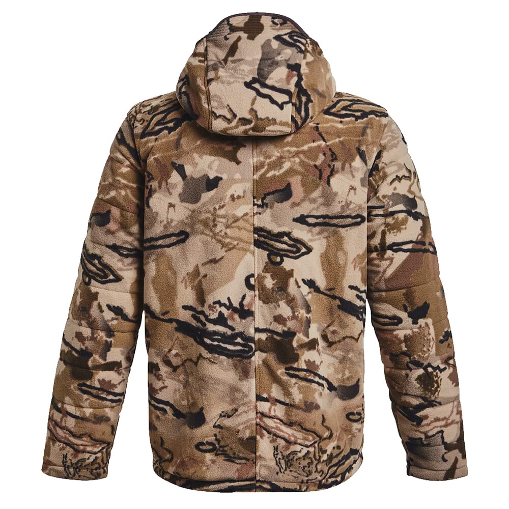 Under Armour Whitetail Rut Windproof Jacket UA Barren Camo/Black XXL 1378817-989008