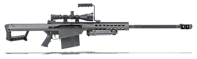 Barrett 82A1 50 BMG 29&quot; Manganes Leupold Mark 4 M1 &amp; Rings 13317