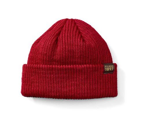 Filson Red Watch Cap FIL-30235-Red