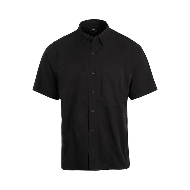 Pnuma Outdoors Shooter Shirt Short Sleeve, Meteor Color XL SS-SS-MT-XL