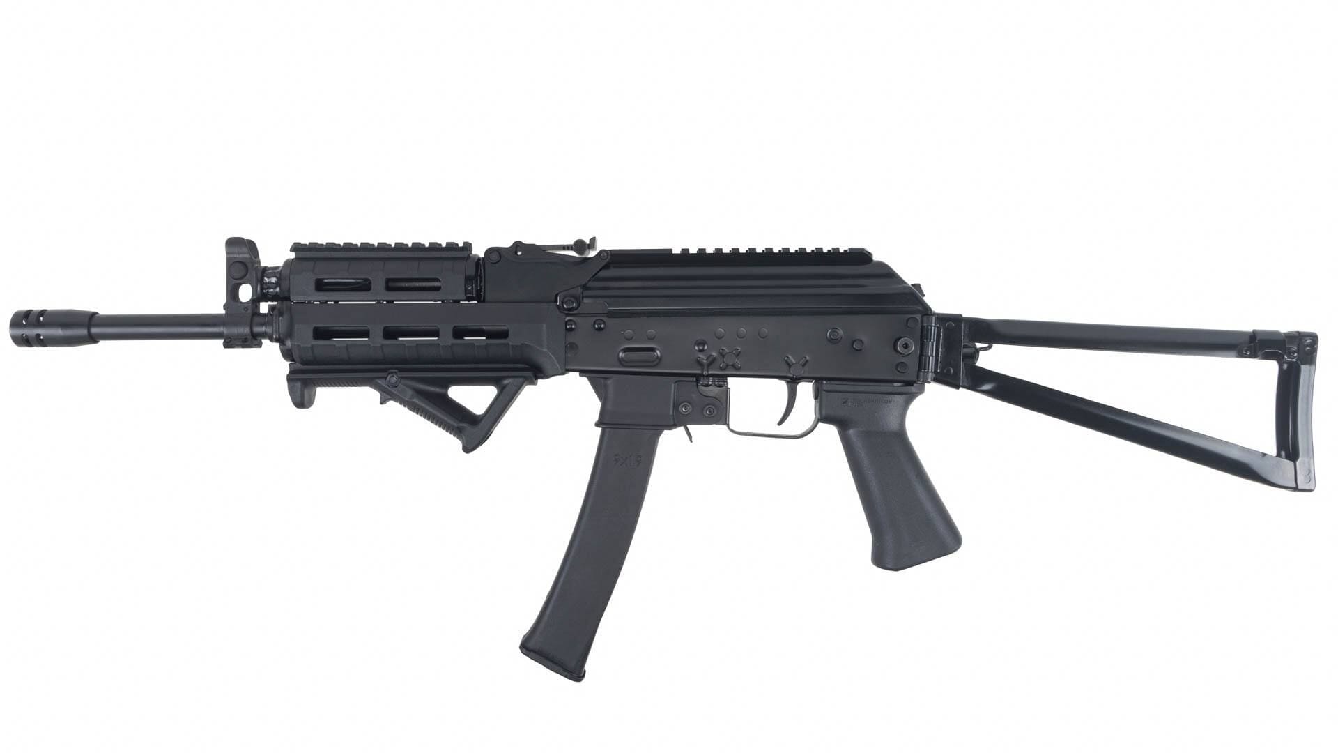 Kalashnikov USA KOMBLOC-II-SBR 9mm 12.5" Bbl Short Barreled Semi-Auto Rifle w/(2) 30rd Mags (NFA) KOMBLOC-II-SBR