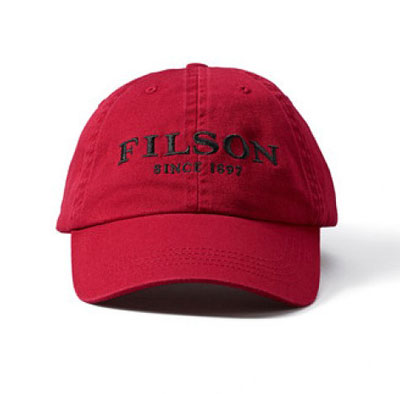 Filson Filson Chino Cap Red 30225
