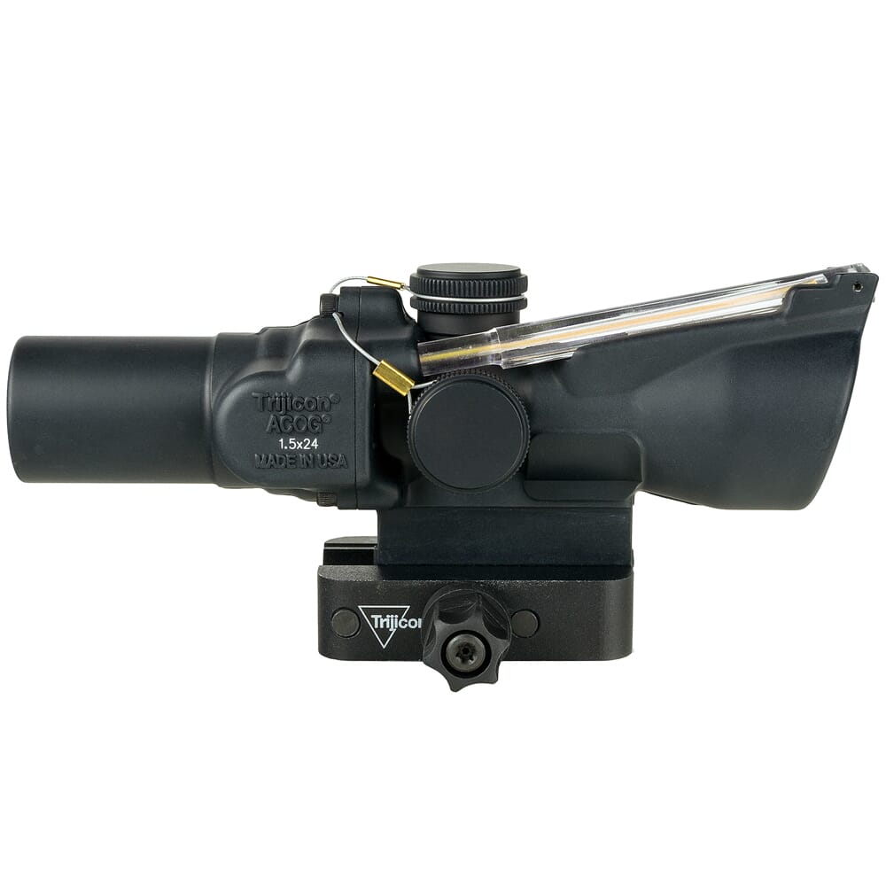 Trijicon ACOG 1.5x24 Dual Illum Amber 8 MOA Triangle Compact Riflescope w/Q-LOC Mount TA45-C-400334