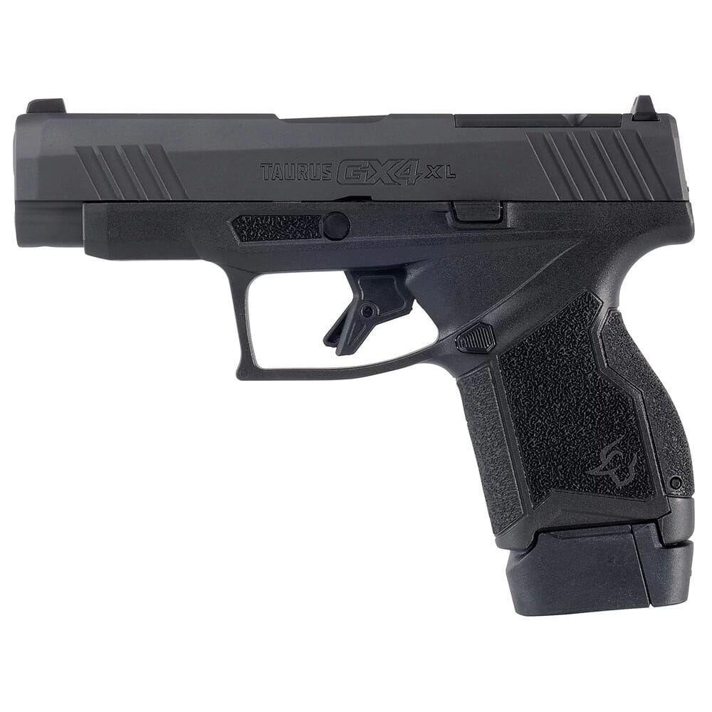 Taurus GX4 XL 9mm 3.7'' Bbl BK/BK TORO Pistol w/(1) 11rd Mag & (1) 13rd Mag