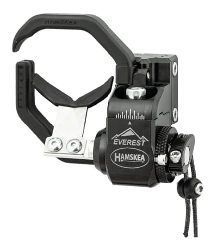 Hamskea Everest RH Black Arrow Rest w/C.O.R. Riser Interface Bracket 204773