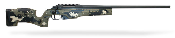 Sako TRG 42 338 Lapua Woodland Digital Fixed Stock Phosphate Metal Finish w/Picatinny Rail