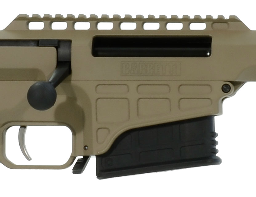 Barrett 98B Lightweight .338 Lapua Mag Rifle System - 24" Light Barrel - FDE Cerakoted Receiver 14836