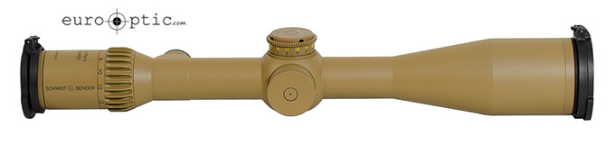 Schmidt Bender 5-45x56 PM II High Power LP P4LF MRAD CW RAL8000 Scope 666-945-972-G9-E9