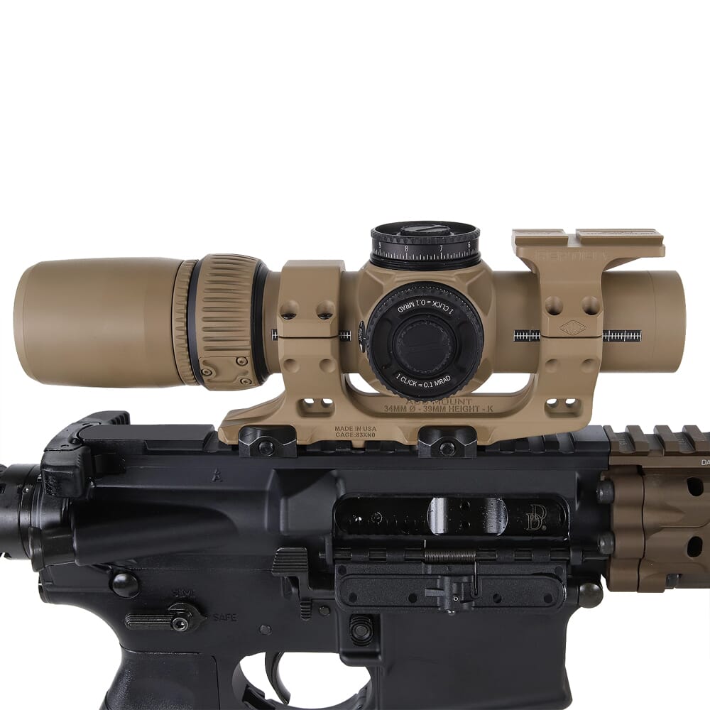 Daniel Defense M4A1 RIII 5.56mm NATO 14.5" P&W Bbl Rifle with Vortex AMG 1-10x24 FFP EBR-9 Super Short Scope & Reptilia Mount (EuroOptic Exclusive)