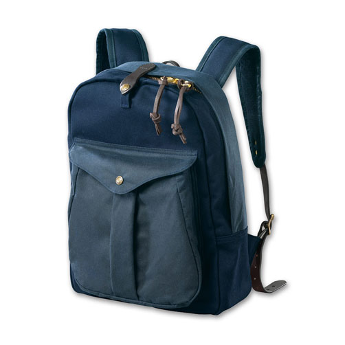 Filson Twill Navy Backpack FIL-70083-NS