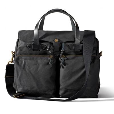 Filson 24 Hour Tin Briefcase Black FCO-021302 FIL-70140-Black-