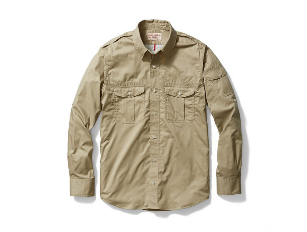 Filson Magnum Vented Bush Shirt Khaki XL 10583