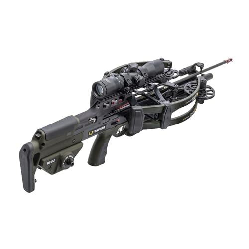 TenPoint TRX 26 Moss Green Crossbow w/ACUslide MAXX &amp; RangeMaster 100 Scope CB25003-1849