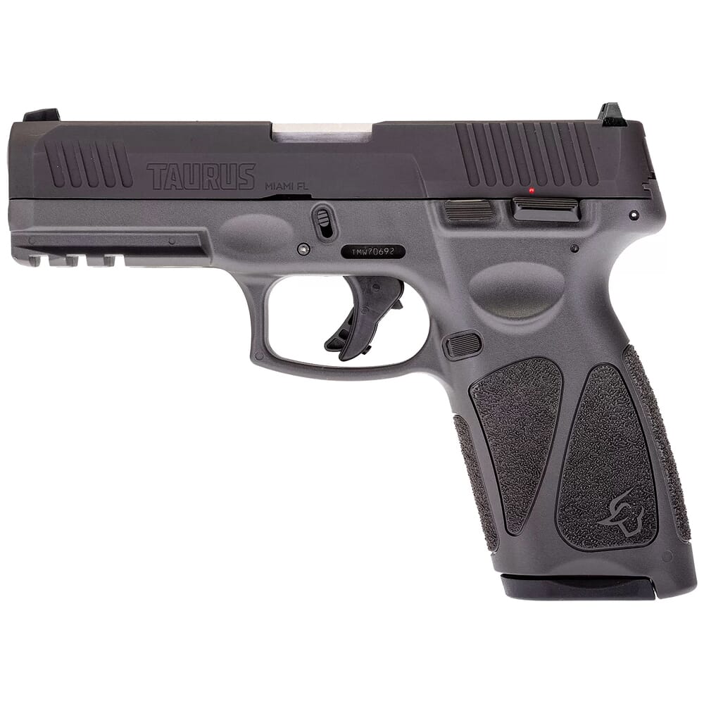 Taurus G3 9mm GR/Bk 4" BL Pistol w/(2)15rd Mags 1-G3B941G-15