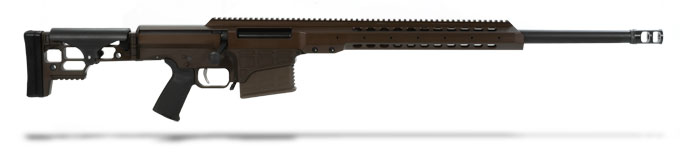 Barrett MRAD .338 Lapua magnum Rifle System: 24 1/2" Heavy Barrel, Multi-Role Brown 13609 13609