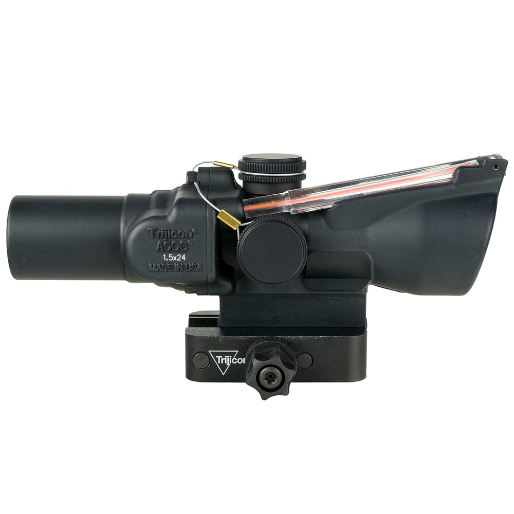 Trijicon ACOG 1.5x24 Dual Illum Red 8 MOA Triangle Compact Riflescope w/Q-LOC Mount TA45-C-400336