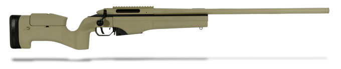 Sako TRG 42 338 Lapua Fixed Stock Cerakote Desert Sage, 20 moa rail, Roedale Brake