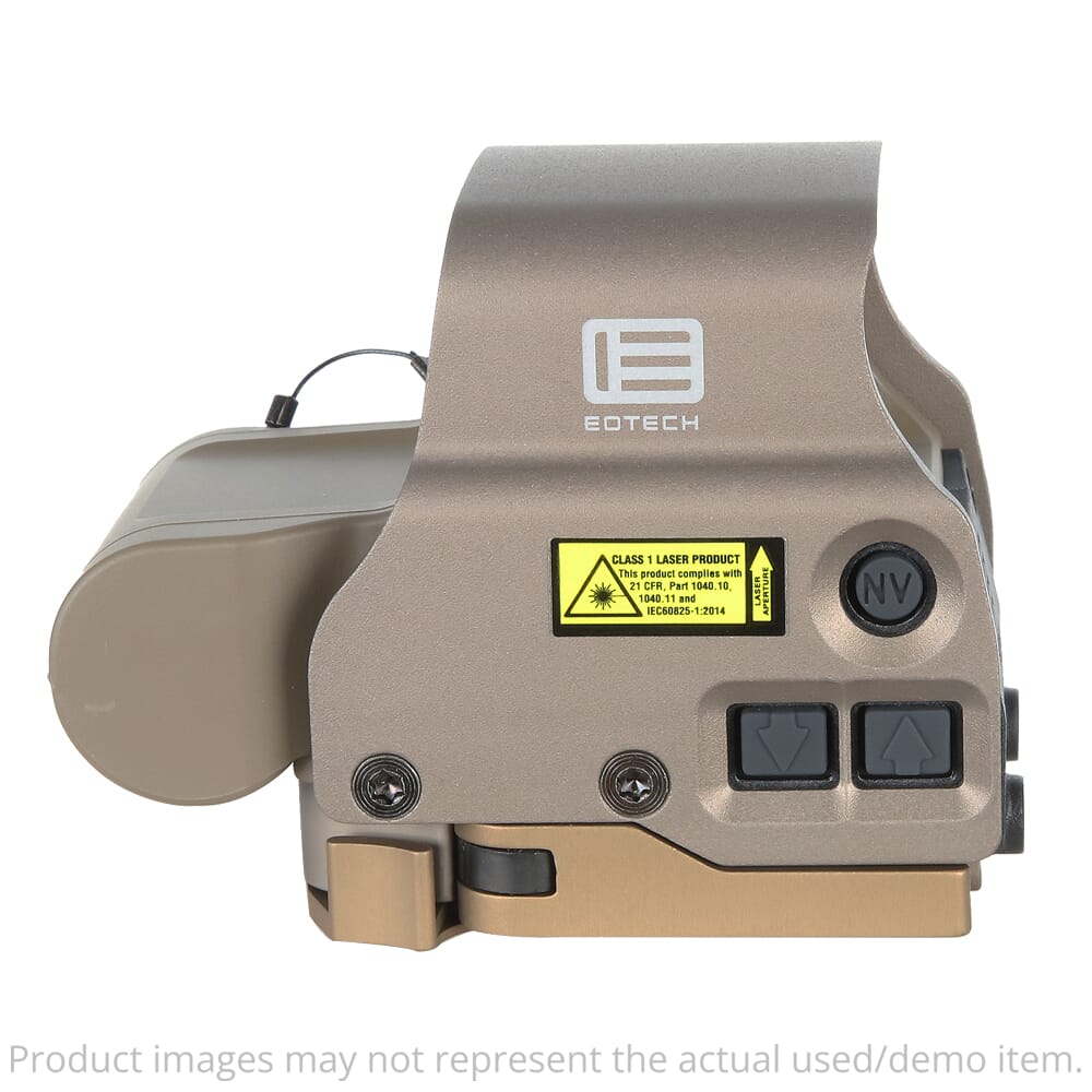 EOTech USED EXPS3-1 Tan Holographic Sight w/1 MOA Dot Side Button & QD STS Mount EXPS3-1TAN - Excellent Condition w/ Box UA5494